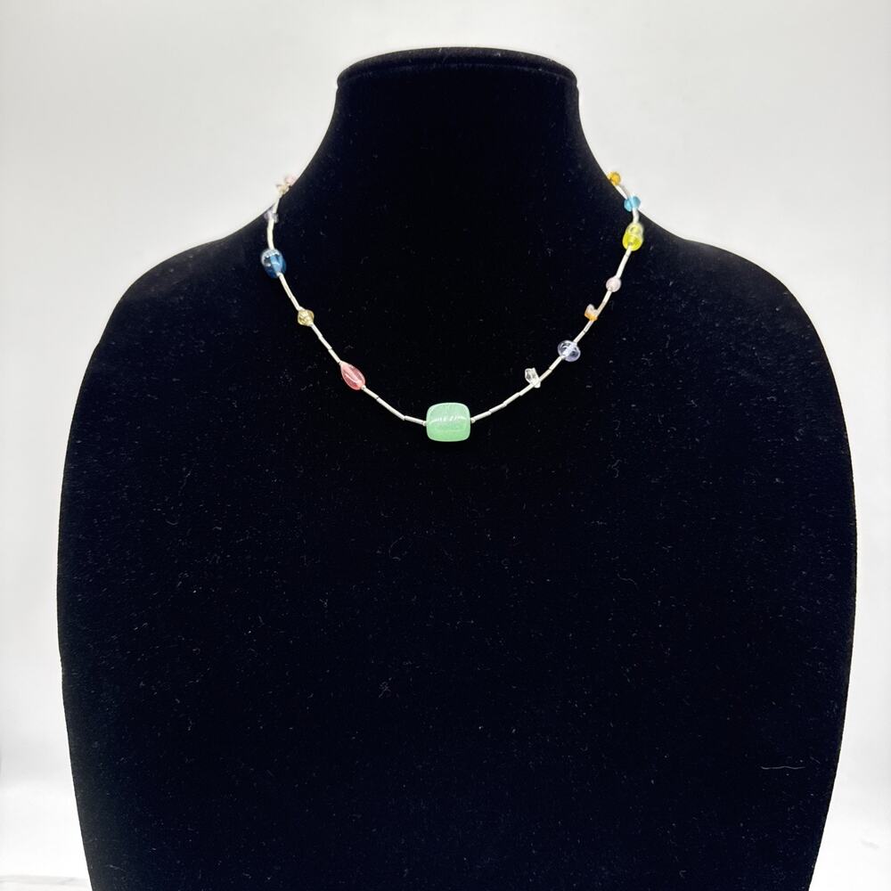 Lia Sophia Color Coated Necklace 16"-19"
